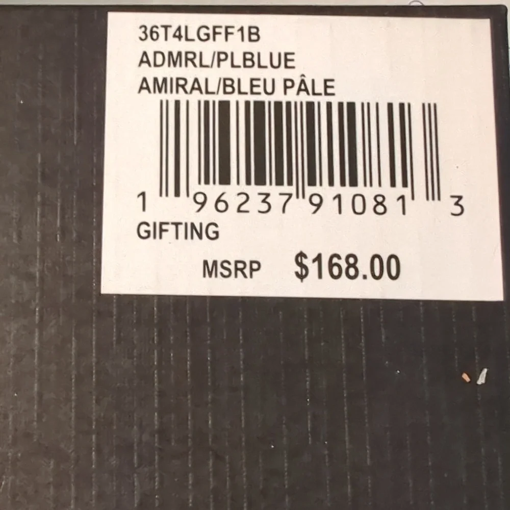 Michael Kors Navy Wallet and Keychain Set NIB